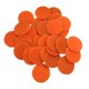 thumbnail image 4 of 100pcs Poker Chips Monedas Color sólido Casino Supply Juegos familiares Accs naranja, 4 of 4