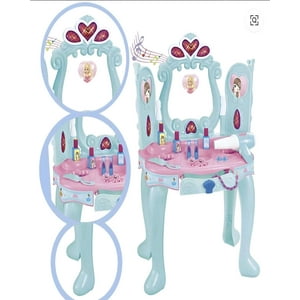 Mymhogar - Tocador Princesa, Con Luz, Sonido Y Accesorios