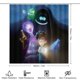 thumbnail image 2 of Orión y la oscuridad-theme 4-Piece Shower Curtain Set with Rugs, Waterproof Bathroom Decor Set Includes Bath Mat, U-Shaped Rug, Toilet Lid Cover and Curtain with Hooks, 2 of 6