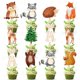 thumbnail image 1 of Adorno para pastel KINGZONE 45 piezas – Criaturas del bosque, 1 of 7