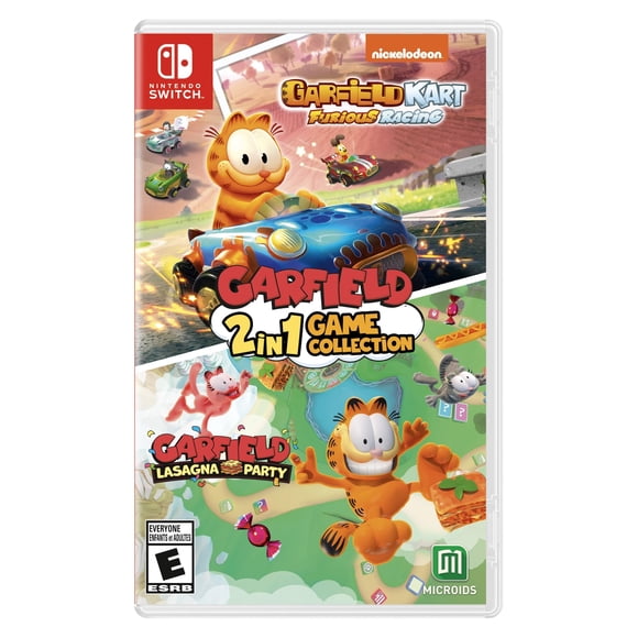 Colección de juegos Nintendo Switch Garfield Kart Furious Racing