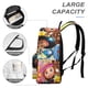 thumbnail image 4 of Motown Magic-theme Backpack, Campus style schoolbag Bookbag with Adjustable Shoulder Straps And Large Zip Compartment, Unisex Travel Bags.42x30x15cm, 4 of 6