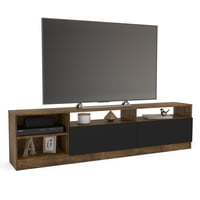 Vekkahome - Rack Tv Moyan Dark 75 2 Puertas