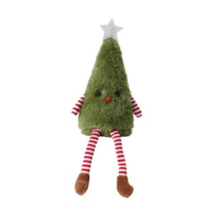 Magideal - Muñeco De Peluche Para Árbol De Navidad, Regalo De Navidad, Adorno Divertido, Bonita Decoración Navideña Para Festival, Dormitorio, Mesa De Fiesta En Verde