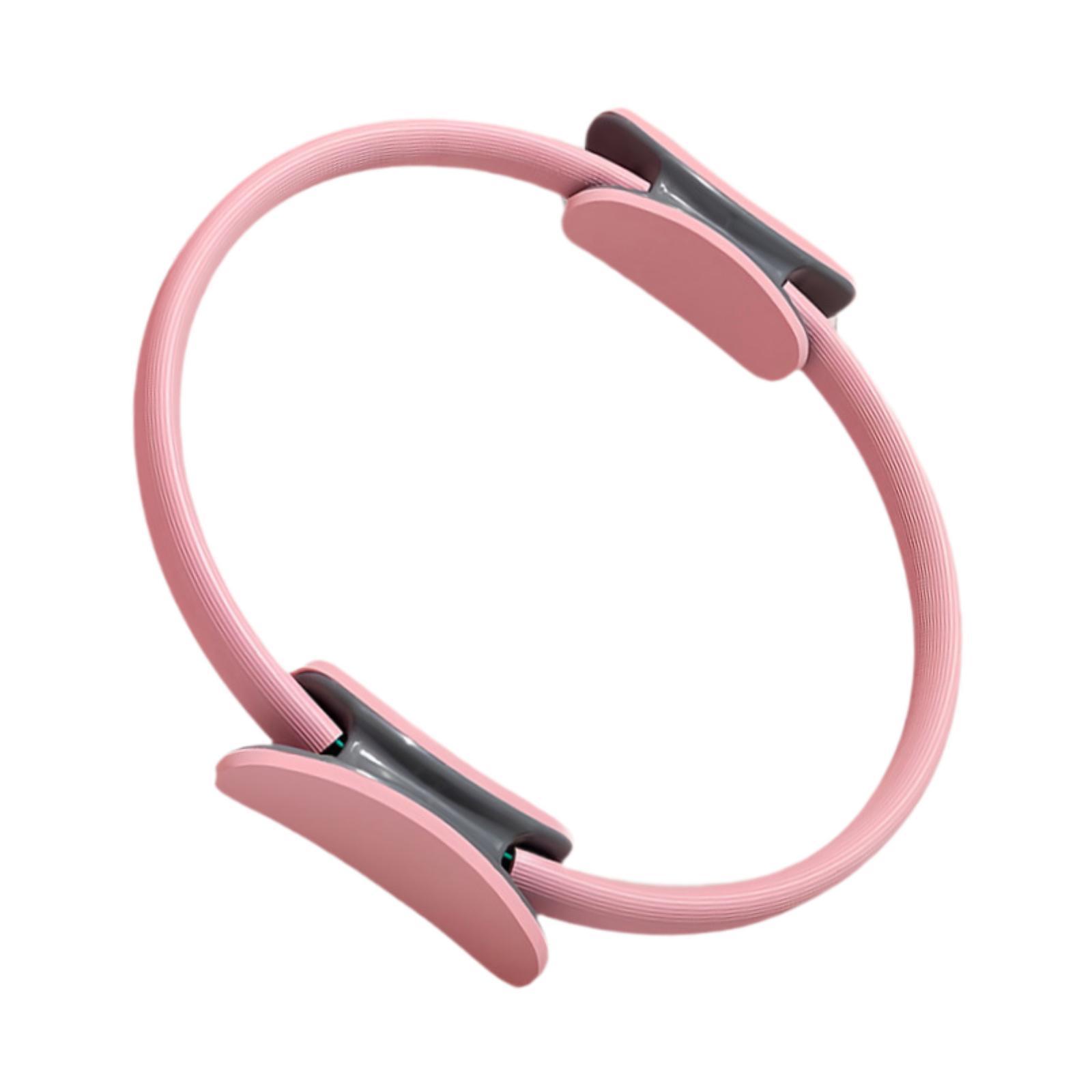 Ioensy - Entrenamiento En Círculo Con Aros Para Pilates, Ejercicios Para Muslos, Círculos De Fitness Flexibles, Color Rosa