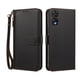 thumbnail image 1 of Funda Tipo Billetera para TCL 505 con Soporte y Bolsillo con Cierre Negro, 1 of 1
