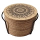 thumbnail image 1 of 12 Piezas De Corcho Posavasadores Beber Posavasas Absorbentes 4 Pulgadas Copa Reutilizable, 1 of 4