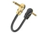 thumbnail image 4 of Cable De Conexión Para Guitarra, Simplemente Conéctelo Al Pedal De La Guitarra, Ajuste El Cable De Audio Apretado Aureate Flat 30CM, 4 of 5
