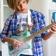 thumbnail image 4 of Correa de guitarra Loog LGWS de polipropileno de 1.5 pulgadas con extremos de cuero, 4 of 4