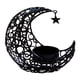 thumbnail image 4 of Eid Moon Star Candlestick Party Metal Musulmán Ramadán Decoración Ornamento Negro, 4 of 5