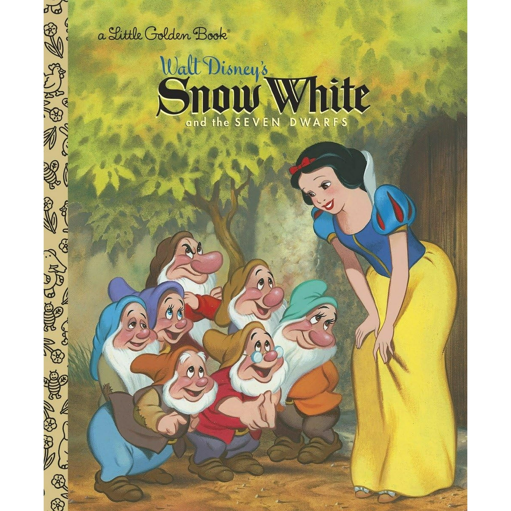 Golden Books - Libro Inglés Disney Snow White Golden Book Hardcover