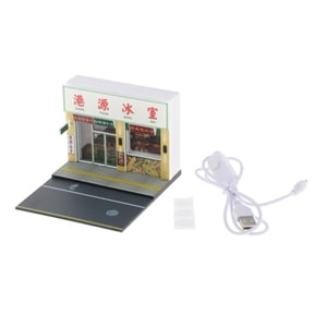 Bothyi - Adornos Para Exhibición De Autos A Escala 1/64, Para El Día De Acción De Gracias, Para La Sala De Estar, Casa De Hielo