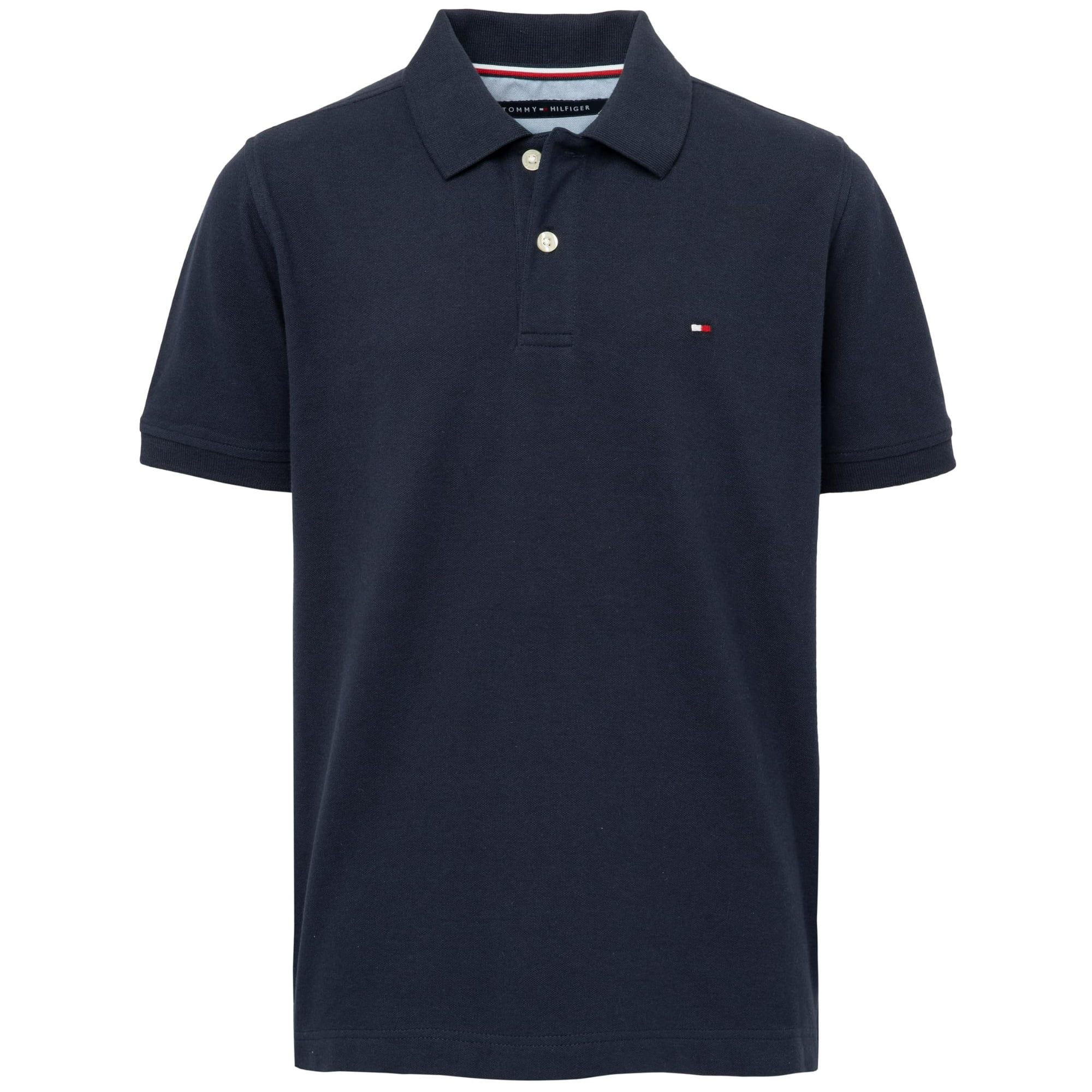 Polo Tommy Hilfiger Para Niños, Manga Corta, Ivy 20, Azul Marino