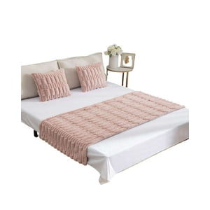 Imac Hogar - Piecera Sin Fundas Diseño Bambu Rosa