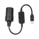 thumbnail image 5 of USB C Macho A 12V Enchufe De Encendedor De Coche Cable Convertidor Hembra 12W 0,6 M, 5 of 5