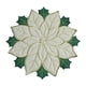 thumbnail image 5 of Mantel Individual Navideño, Mantel De Lino Con Bordado De Flores Para Cena, Para Cafetería, Hotel, Cocina, Blanco, 40cm, 5 of 5