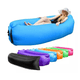thumbnail image 1 of Sofá Inflable Portátil Tumbona Banano Camping Aire Libre Azul, 1 of 3