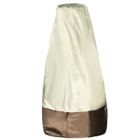 Ioensy - Fundas Para Estatuas De Jardín Accesorios Patio Para Muebles Beige Y Marrón