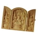 thumbnail image 1 of Escultura en miniatura de Buda Rey para escritorio, decoración del hogar, artesanía, escultura portátil de Feng Shui, estatua sentada para escritorio, 1 of 5