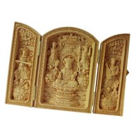 Magideal - Escultura En Miniatura De Buda Rey Para Escritorio, Decoración Del Hogar, Artesanía, Escultura Portátil De Feng Shui, Estatua Sentada Para Escritorio