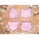thumbnail image 2 of Figura decorativa Cortadores De Galletas - diseño Kpop (pack 4 Un), 2 of 3