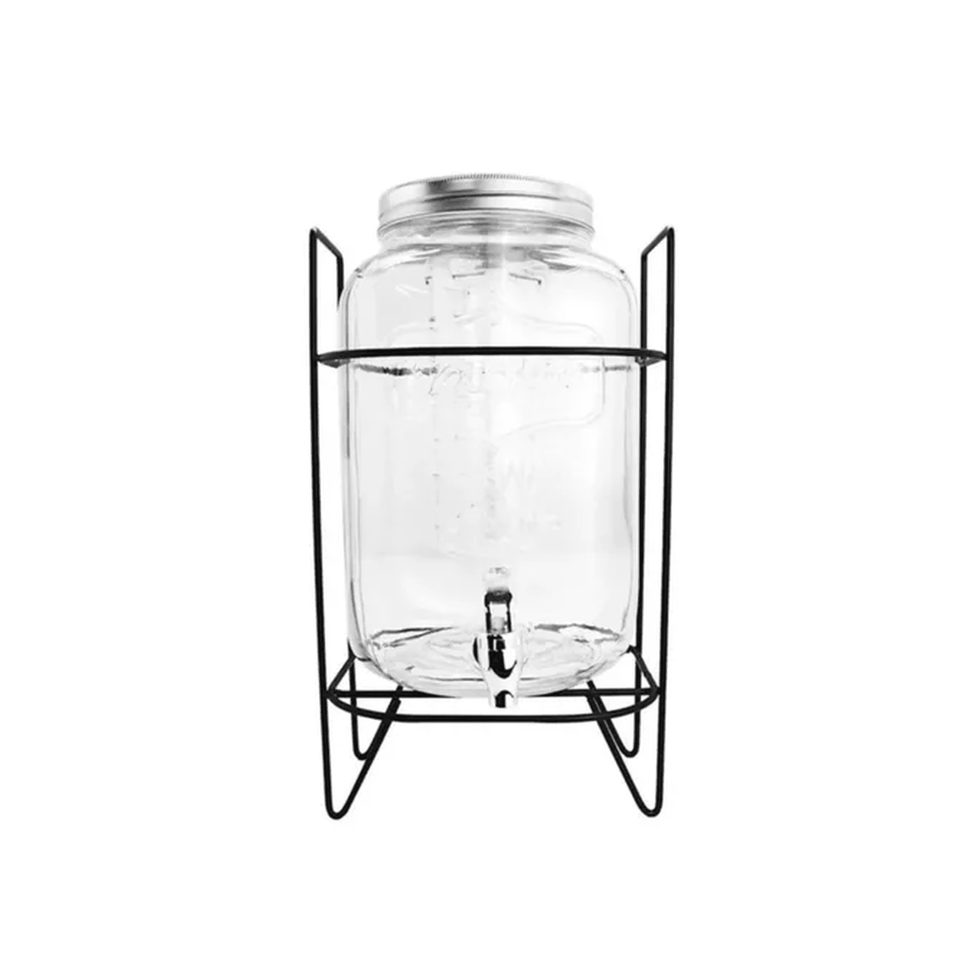 Genérico - Dispensador Jugo 4 Litros Con Stand Metálico