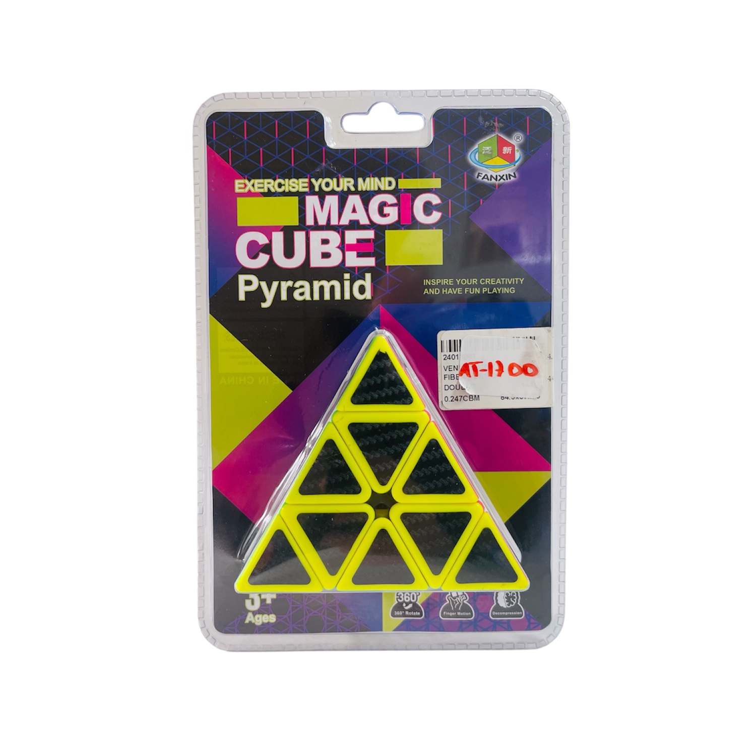 Juguete Cubo Rubik Piramide - Toyng