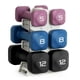 thumbnail image 1 of Set de mancuernas Tone Fitness de 22,7 kg con neopreno y rack incluido, 1 of 8