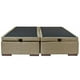 thumbnail image 1 of Base baul 2 Plazas Beige - Largo 190 cm con patas de 4.5 cm, 1 of 2