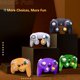 thumbnail image 5 of Pack de 4 controladores GameCube Degulan – Negro, Morado, Azul y Naranja, 5 of 6