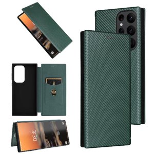 Funda Flip Para Foxdock Samsung Galaxy S23 Ultra - Funda Magnética De Negocios, Funda Protectora Delgada