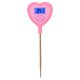 thumbnail image 1 of Termómetro Paris Hilton Corazón Rosa (Celsius/Fahrenheit), 1 of 5
