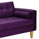 thumbnail image 4 of Sofa Retro 2C Felpa 04 Morado, 4 of 6
