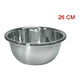 thumbnail image 2 of Bowl acero inoxidable 26 CM ensaladera mezclador, 2 of 3