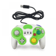 thumbnail image 3 of Gamepad con Cable AARONMEI para Wii NGC GameCube Blanco Verde, 3 of 3