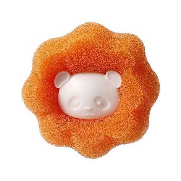 5pcs, Hair Removal Cleaning Balls, Clothes Anti-Winding Adsorption Balls, Reusable Hair Remover Washing Machine Hair Catcher, Laundry Ball, Dryer Ball, For Clothing Dog Cat Pet Hair Removal