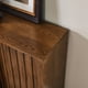 thumbnail image 3 of Mid Century Sideboard with 2 Sliding Door & Solid Wood Decorative Strips, Storage Cabinet for Living Room, Kitchen, Dining, Entryway, Hallway, 3 of 3