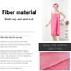 thumbnail image 5 of Conjunto de bata de spa para mujer, toalla de baño de microfibra suave, acogedora y absorbente con gorro turbante para secar el cabello., 5 of 5