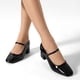 thumbnail image 2 of Zapato Taco Grueso Formal Simil Charol Mujer Weide GH171, 2 of 9