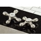 thumbnail image 2 of Fregadero Faucet Kingston de latón French Country para montaje en pared, 2 of 3