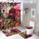 thumbnail image 1 of Juego de Cortina de Ducha 4 Piezas Desmarcar Willy Wonka, 1 of 6