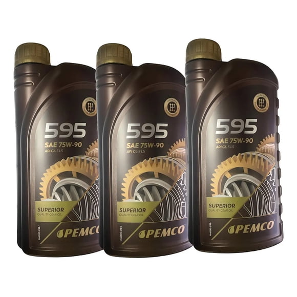 Aceite de Transmision Manual 75w90 gl-5 Ls Pemco 595 1lt x2
