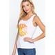 thumbnail image 2 of Camiseta Sin Mangas Ccwholesalesclothings Screen Print Knit Tank Top Blanco, 2 of 5