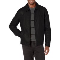 Chaqueta Tommy Hilfiger Classic De Piel Sintética Para Hombre, Color Negro