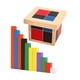 thumbnail image 4 of Juguete De Cubo De Madera, Juguete Interactivo Educativo Temprano Para Niños., 4 of 5