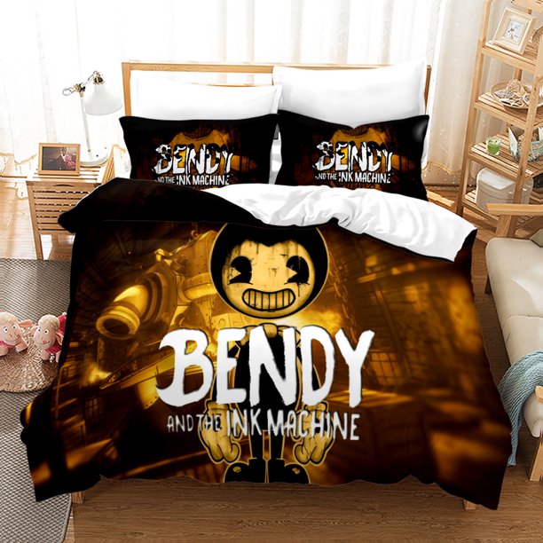 BENDY Bedding Set Single Twin Full Queen King Size Kawaii BatlM Bed Set Aldult Kid Bedroom Duvetcover Sets Bed Sheets