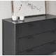 thumbnail image 3 of Cómoda "Osorno" 3 Cajones Mueble de Madera - Gris Grafito - 120x40x90 cm, 3 of 3