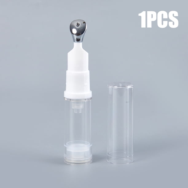 1pcs 5ml Empty Eye Cream Vacuum Bottle Container For Eye Cream Massage Essential Refillable Bottle Lip Balm Metal Top Soft Tube