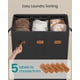 thumbnail image 4 of Cesto de Ropa SONGMICS 180L con 3 Compartimentos y Tapa, 4 of 6
