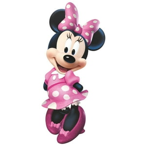 Adhesivo De Pared Disney Minnie Mouse Con Lazo Roommates Rmk2008Gm